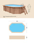 Piscina Madeira - BLUE LAGOON - 5,63X3,52X1,24 (MT)