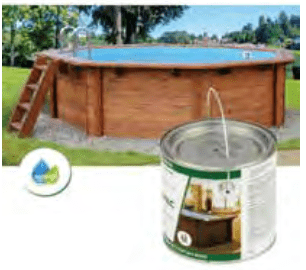 Piscine en bois - SUMMER OASIS - 6,00X4,19X1,31 (MT)