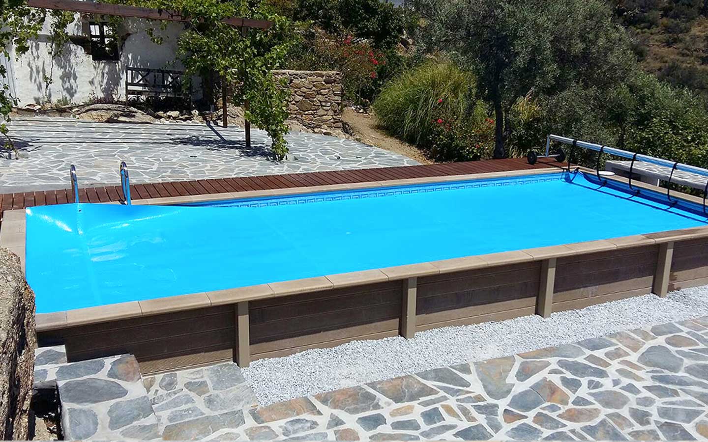 Rectangular swimming pool R15 03 2,90 x 7,14m - Naturalis