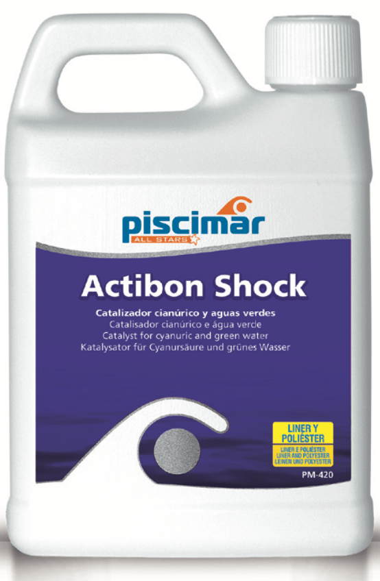 PM-420 ACTIBON SHOCK - Catalizzatore e acqua verde