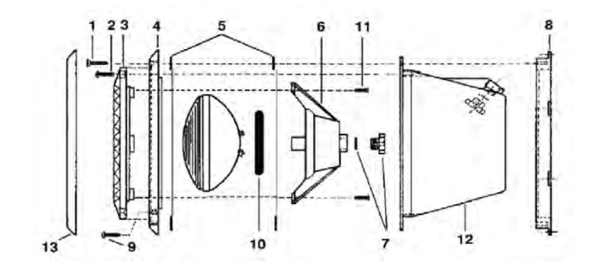 HAYWARD SP0512  PROJECTORS - spare parts