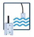 Electrical level regulation panel for RNS-2 skimmer