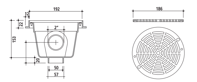 Skimmer 17,5 Lt - Wide Mouth