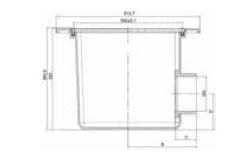 Ralos de fundo Hayward grandes volumes