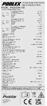 Sala Técnica 4 em 1 POOLICAN - Recambios