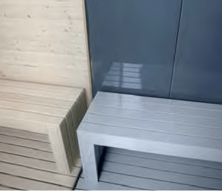 Sauna et bain turc PANORAMA DUO Ecosenses