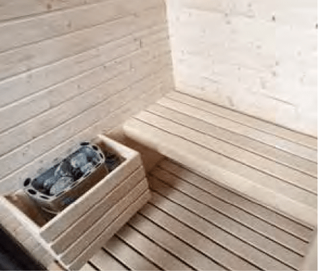 Sauna et bain turc PANORAMA DUO Ecosenses