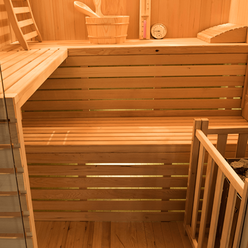 Sauna de madera SENSE