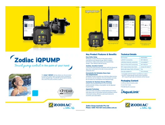 Sistema de automatización Domótica iQPUMP