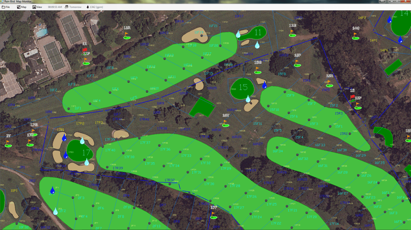 Sistema de programación de golf STRATUS LT - RAIN BIRD