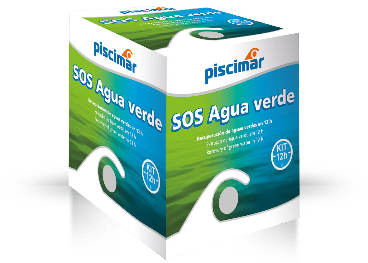 SOS Água Verde - Ritocal, Actibon Shock e Cleanpool Shock Tab