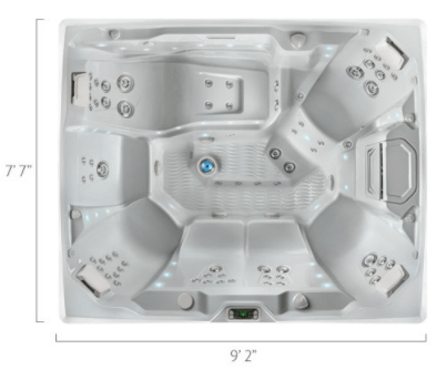 SPA HOTSPRING LIMELIGHT PRISM und Prism™ Musik - 7 Plätze