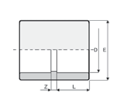 Union paste PVC PN16