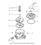 VÁLVULA MULTI VIAS HAYWARD (MOD. SP0704/SP0710/SP0711/SP0712/SP0715/SP0716) - recambios